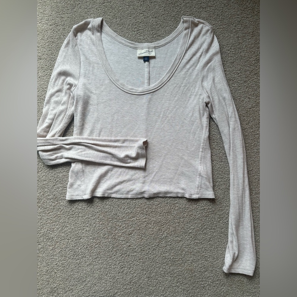 Light Weight Cropped Ribbed Tops - Picture 3 of 4